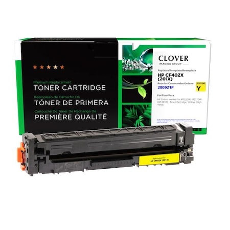 Clover Imaging Group Imaging Remanufactured High Yield Yellow Toner Cartridge 200921P